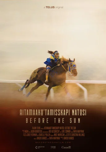 Movie poster for Aitamaako'tamisskapi Natosi: Before the Sun (2023)