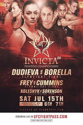 Movie poster for Invicta FC 24: Dudieva vs. Borella (2017)