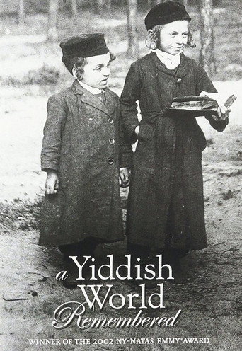 Movie poster for A Yiddish World Remembered (2004)
