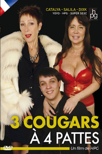 Movie poster for 3 Cougars à 4 Pattes (2013)