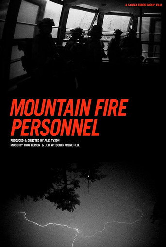 Movie poster for Mountain Fire Personnel (2015)