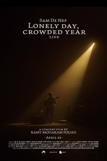 Movie poster for Sam de Nef- Lonely Day, Crowded Year (2021)