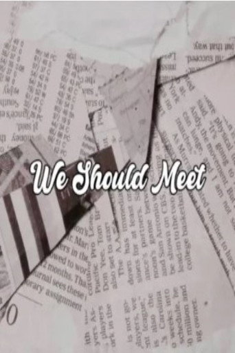 Movie poster for We Should Meet