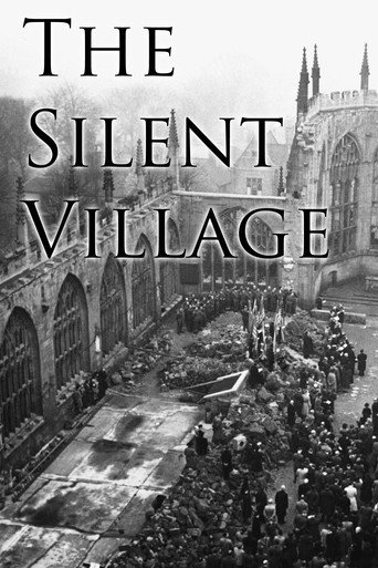 Movie poster for The Silent Village (1943)
