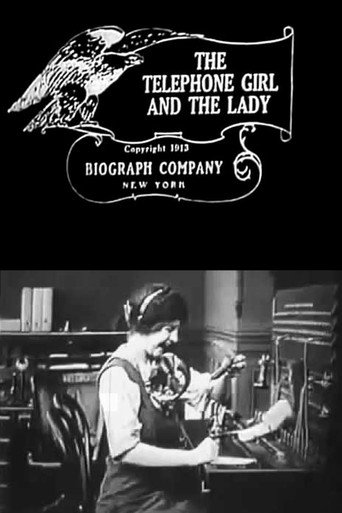 Movie poster for The Telephone Girl and the Lady (1913)