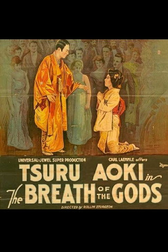 Movie poster for The Breath of the Gods (1920)