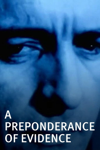 Movie poster for A Preponderance of Evidence (1989)