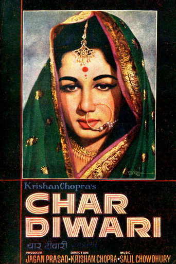 Movie poster for Char Diwari (1961)