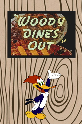 Movie poster for Woody Dines Out (1945)
