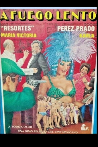 Movie poster for A Fuego Lento (1980)