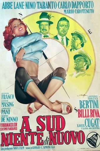 Movie poster for A sud niente di nuovo (1956)