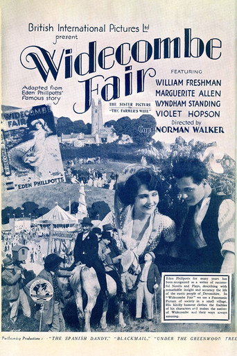 Movie poster for Widecombe Fair (1928)