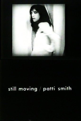 Movie poster for Still Moving/Patti Smith (1978)