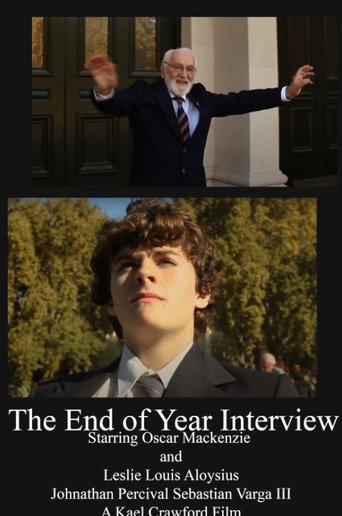 Movie poster for The End of Year Interview