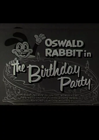 Movie poster for The Birthday Party (1937)