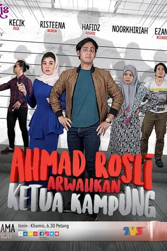 Movie poster for Ahmad Rosli Arwahkan Ketua Kampung (2017)