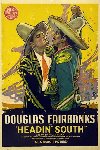 Movie poster for Headin' South (1918)