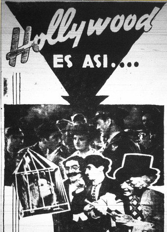Movie poster for Hollywood es así (1944)