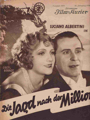 Movie poster for The Chase After Millions (1930)