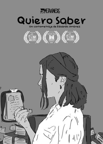 Movie poster for Quiero Saber