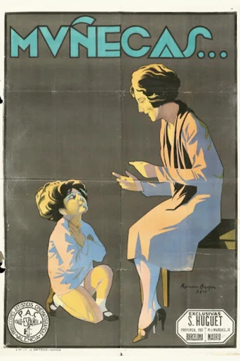Movie poster for Muñecas (1926)