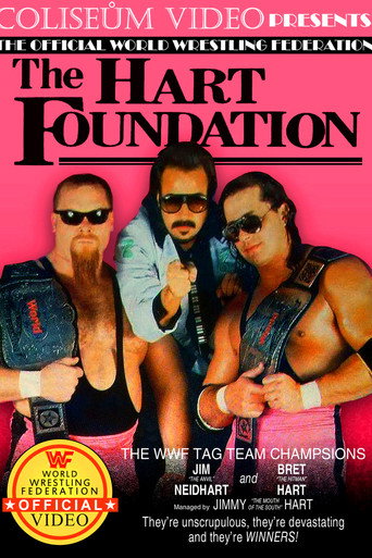 Movie poster for WWE The Hart Foundation (1987)