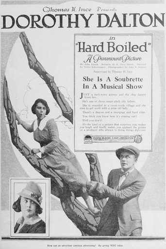 Movie poster for Hard Boiled (1919)