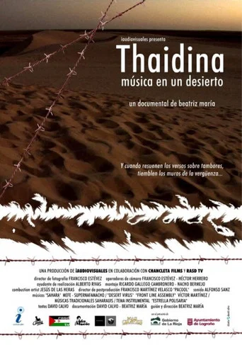 Movie poster for Thaidina, music in the desert (2009)