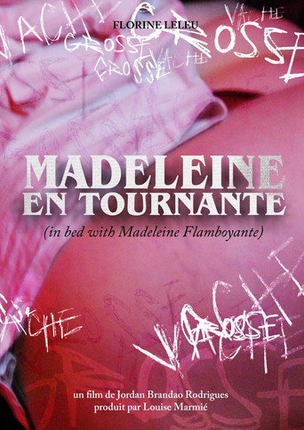 Movie poster for MADELEINE EN TOURNANTE (in bed with Madeleine Flamboyante) (2024)