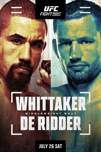 UFC on ABC 9: Whittaker vs. de Ridder poster