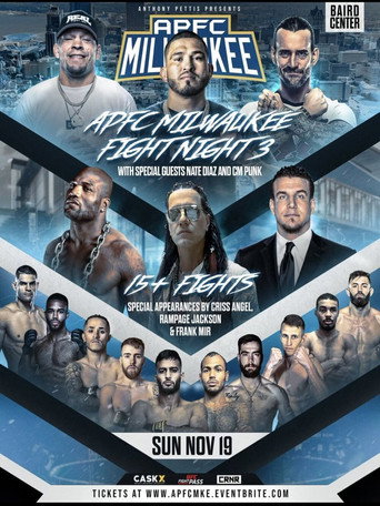 Movie poster for Anthony Pettis FC 9: Milwaukee Fight Night 3 (2023)