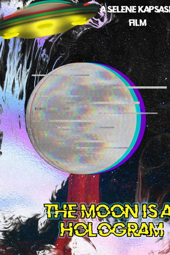 Movie poster for The Moon is a Hologram