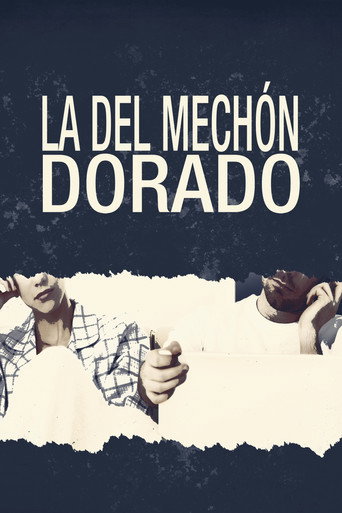 Movie poster for La del mechón dorado (2013)