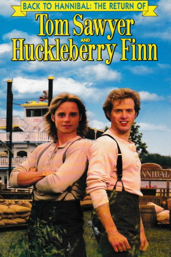 Movie poster for Back to Hannibal: The Return of Tom Sawyer and Huckleberry Finn (1990)