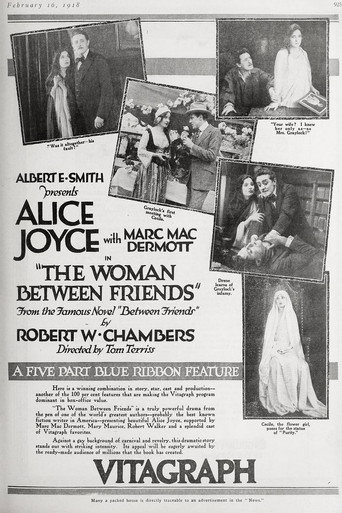 Movie poster for The Woman Between Friends (1918)