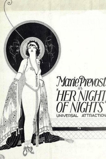 Movie poster for Her Night of Nights (1922)