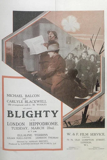 Movie poster for Blighty (1927)