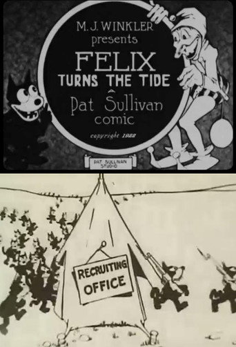 Movie poster for Felix Turns the Tide (1922)