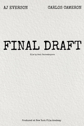 Movie poster for Final Draft