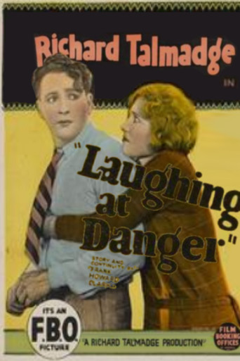 Movie poster for Laughing at Danger (1924)