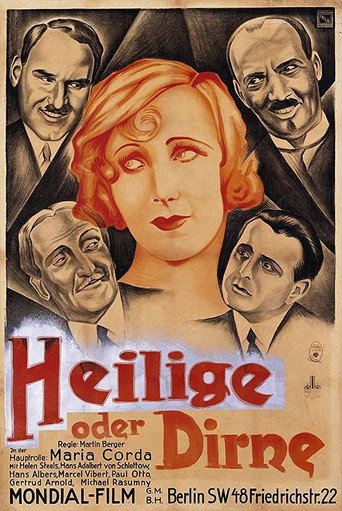Movie poster for Heilige oder Dirne (1929)