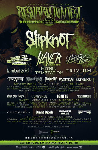 Movie poster for Lamb of God - Live at Resurrection Fest EG 2019 (2020)