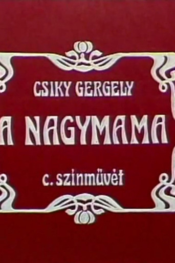 A nagymama poster