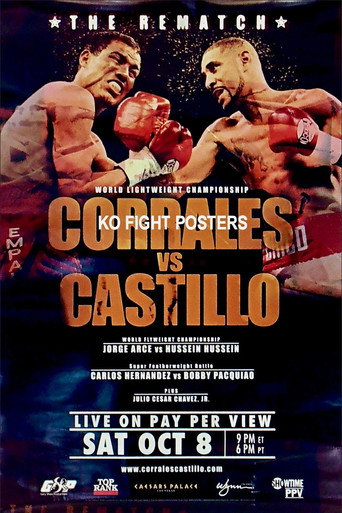Movie poster for Diego Corrales vs. José Luis Castillo II (2005)