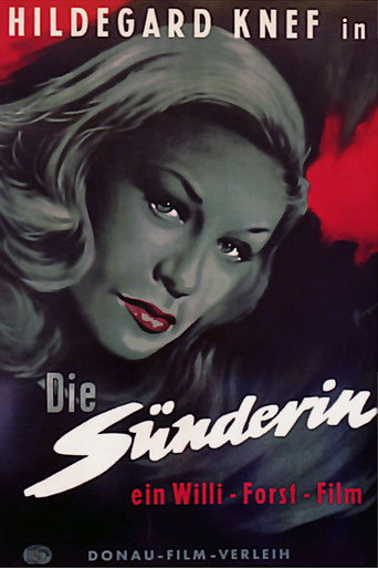Movie poster for Die Sünderin (1951)