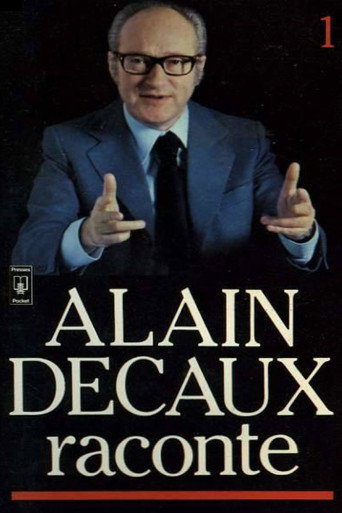 Series poster for Alain Decaux raconte (1969)
