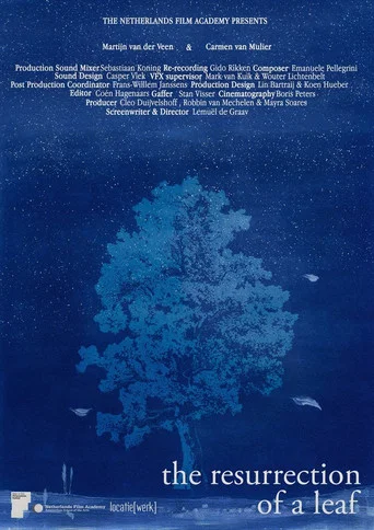Movie poster for the resurrection of a leaf (2023)