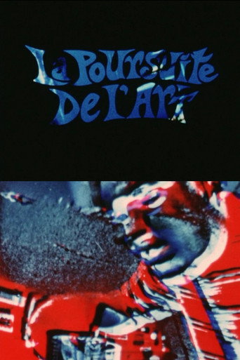 Movie poster for La Poursuite de l'Art (1999)