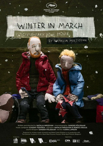Movie poster for Winter in March (2025)