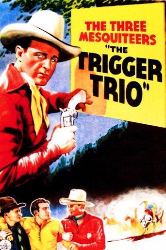 Movie poster for The Trigger Trio (1937)